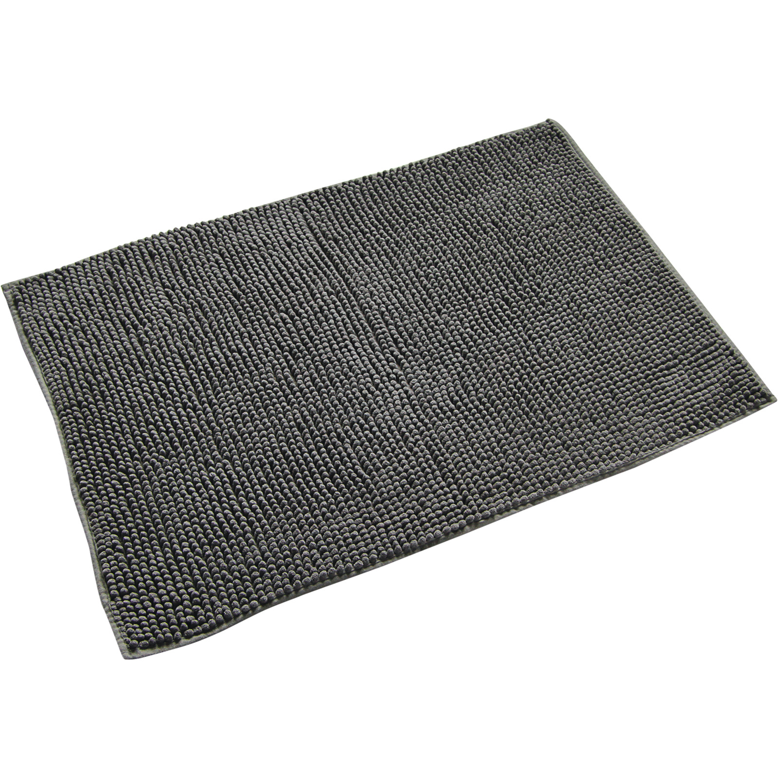 Badeteppich Chenille 60x90cm, graphit