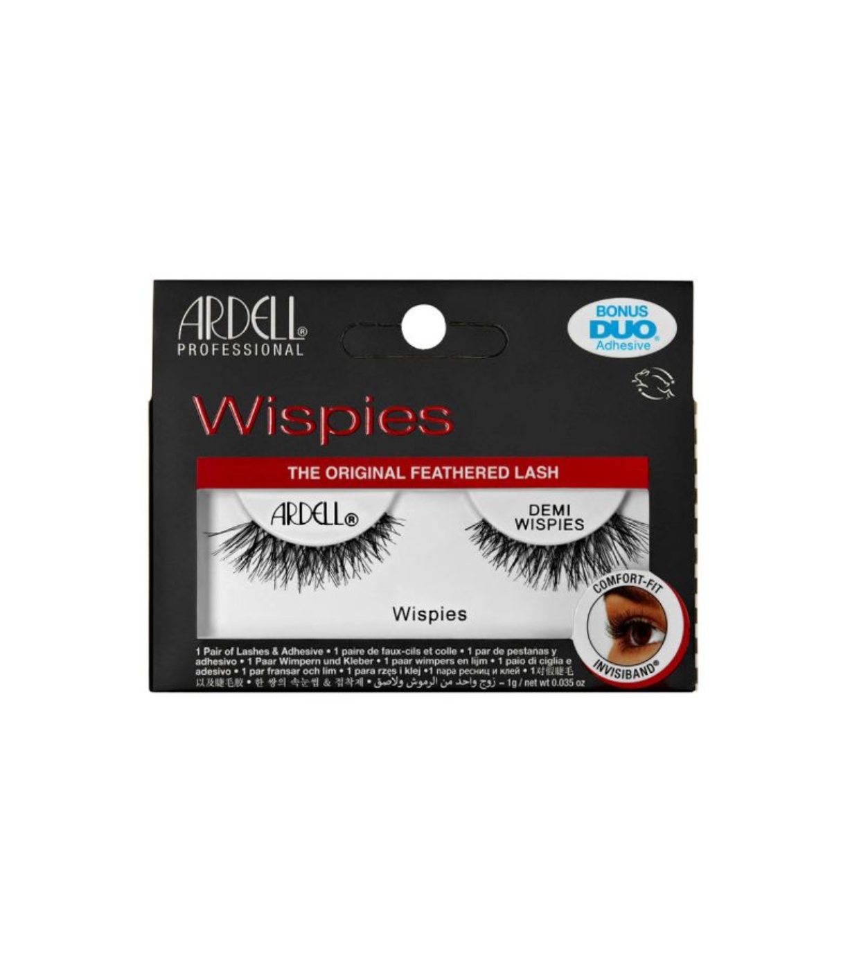 Ardell - Natural False Eyelashes Demi Wispies Black