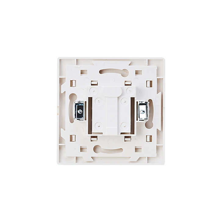 Prise de téléphone 8 contacts blanc complet