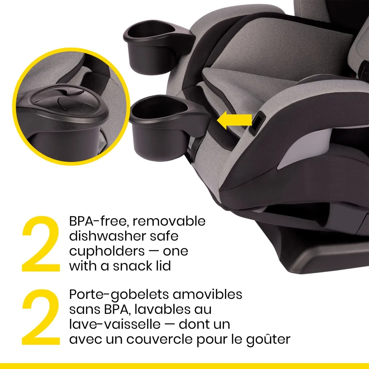 Safety 1st Siège d'Auto EverSlim 4-en-1 - Cosmic