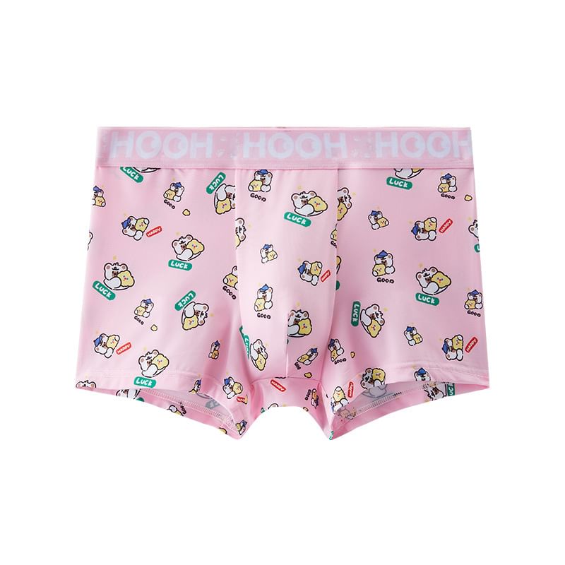 Pancherry - Cartoon Print Boxershorts / Set