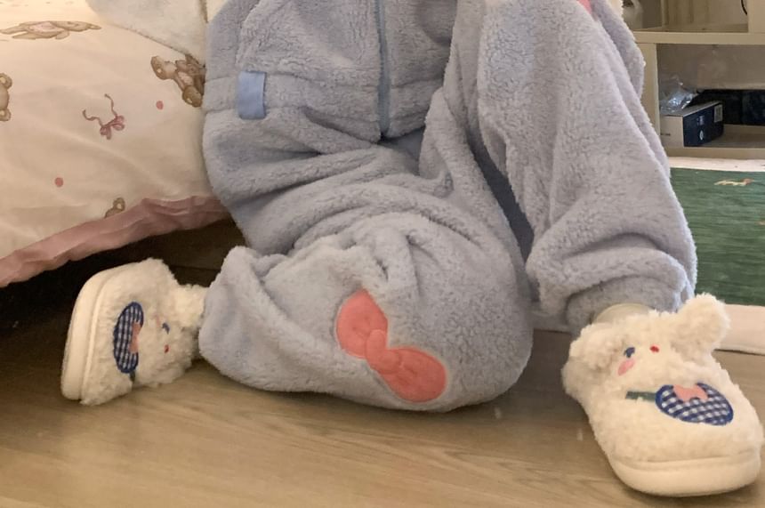 GOUB - Kattenoren pyjama onesie met capuchon en rits
