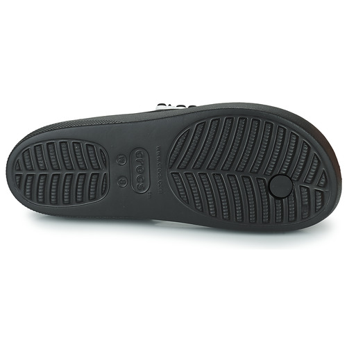 Crocs - CLASSIC PLATFORM FLIP W - Noir