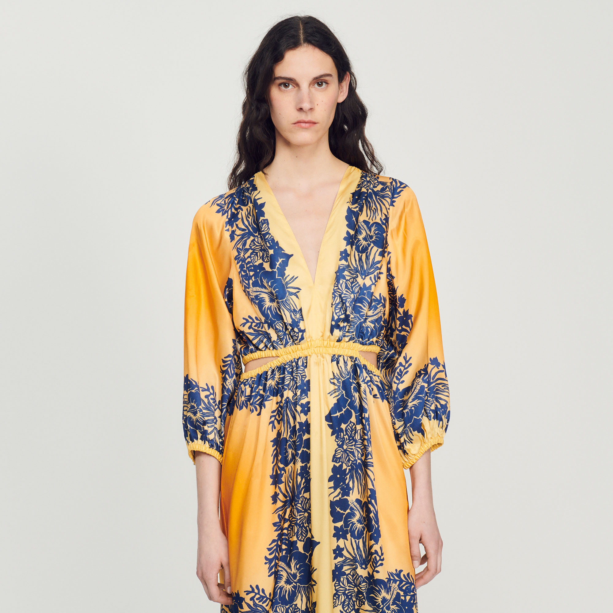 Robe longue imprimee Hawaœ
