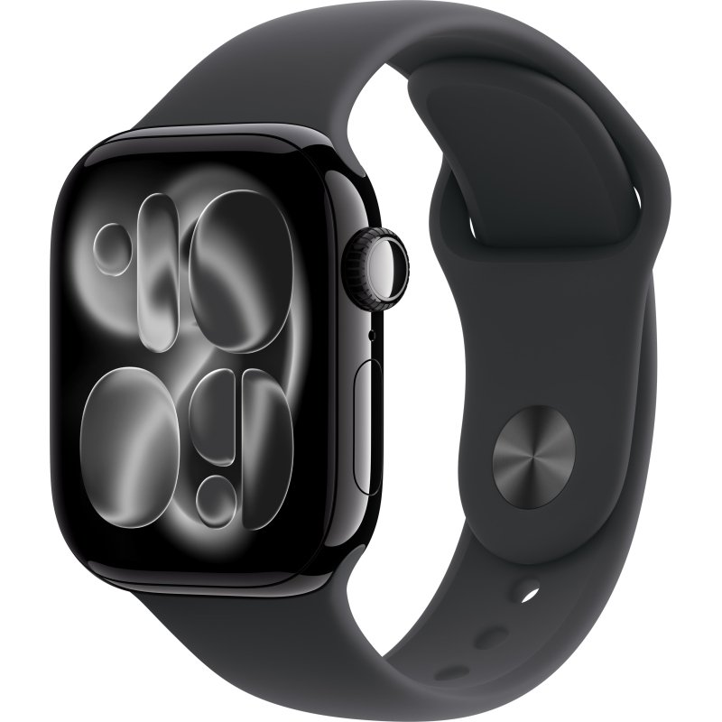 Apple Watch Series 11 OLED 42 mm Numérique 374 x 446 pixels Écran tactile Noir Wifi GPS (satellite)