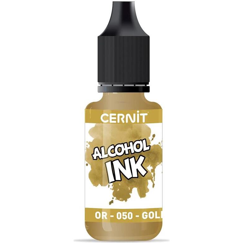 Cernit encre à l'alcool 20 ml Or - Or