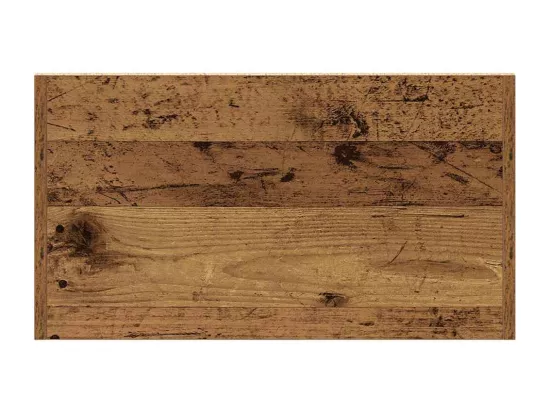 Armoire de salle de bain vieux bois 60x33x80 cm bois ingénierie