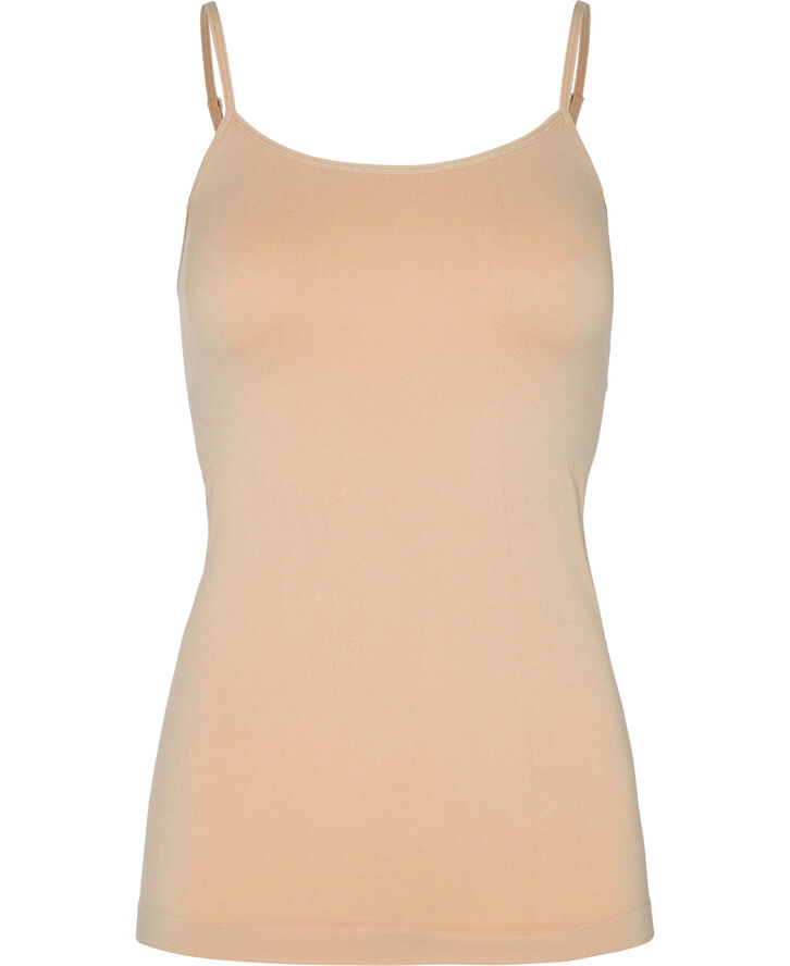 Magasin du Nord Collection Mellanie 7 S Seamless Top Hazelnut