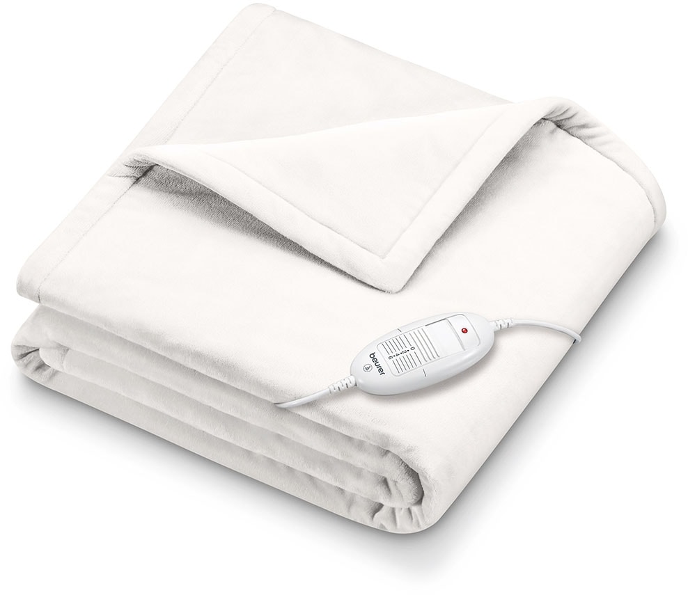 BEURER Heizdecke »HD 75 Cosy White« 6 elektronisch geregelte Temperaturstufen
