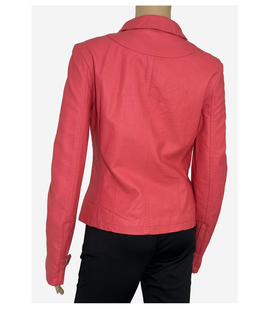 Blouson court en simili