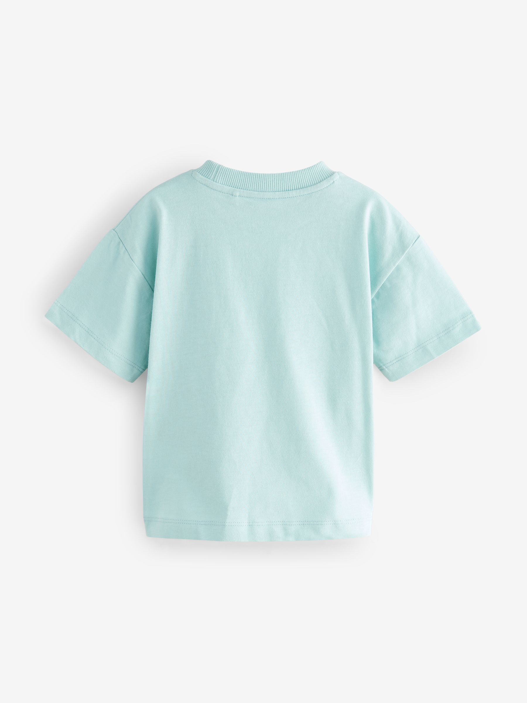 Blauw - Mickey Mouse T-shirt met korte mouwen voor verjaardag (12mnd -8jr)