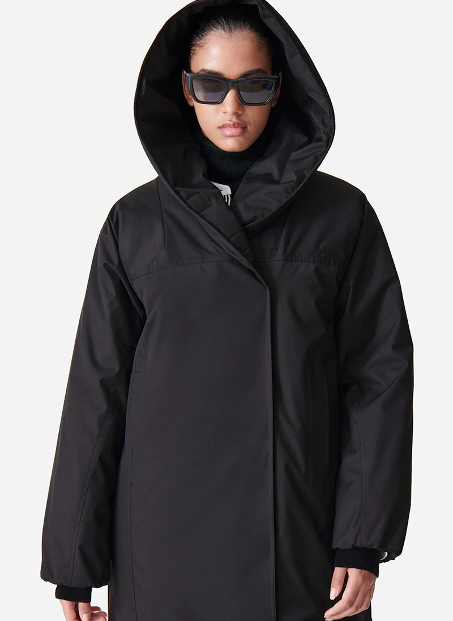 DANMARK - Manteau à capuche | Noir