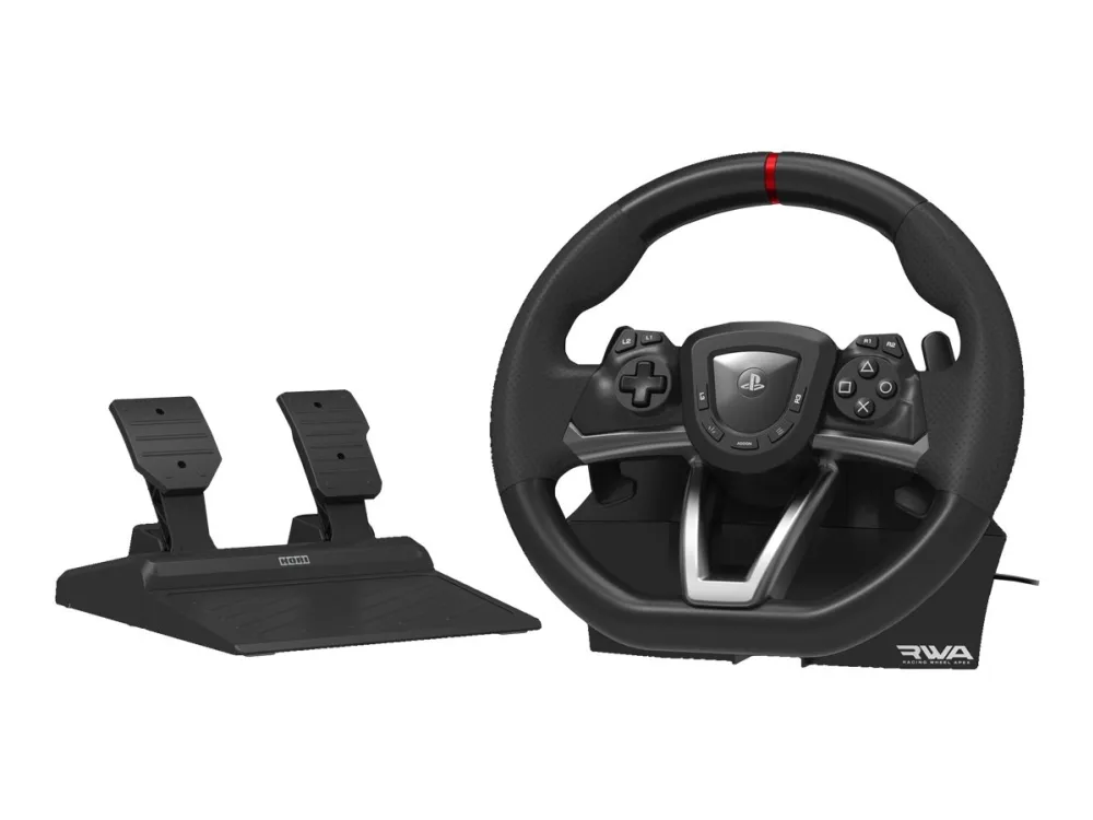 HORI APEX - Rat og pedalsæt - kablet, trådløs - for Sony PlayStation 4, Sony PlayStation 5, PC