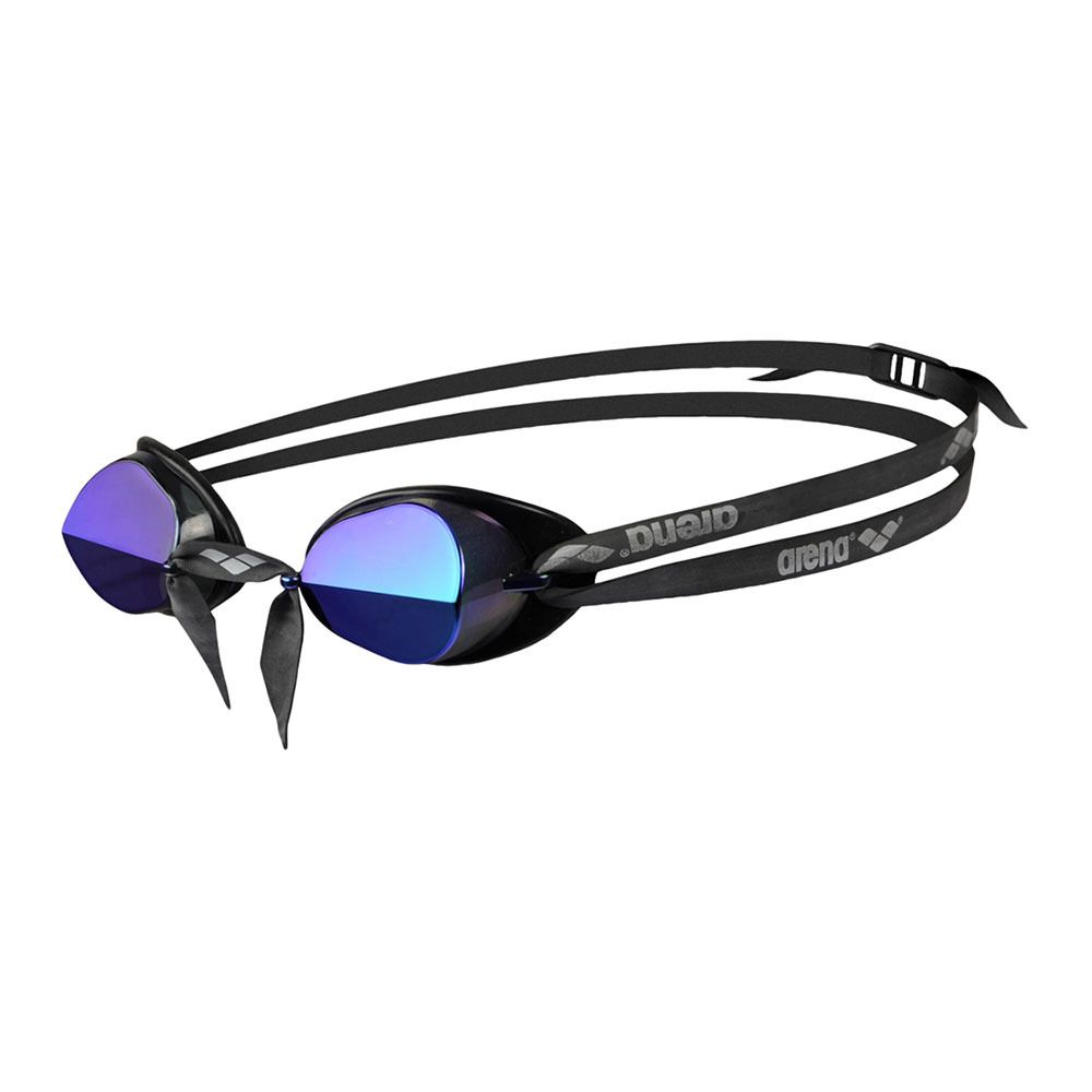 Arena SWEDIX MIRROR - Lunettes natation smoke/blue/black