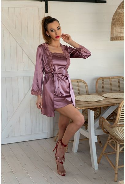 Jacqueline Nightwear Set - Violet