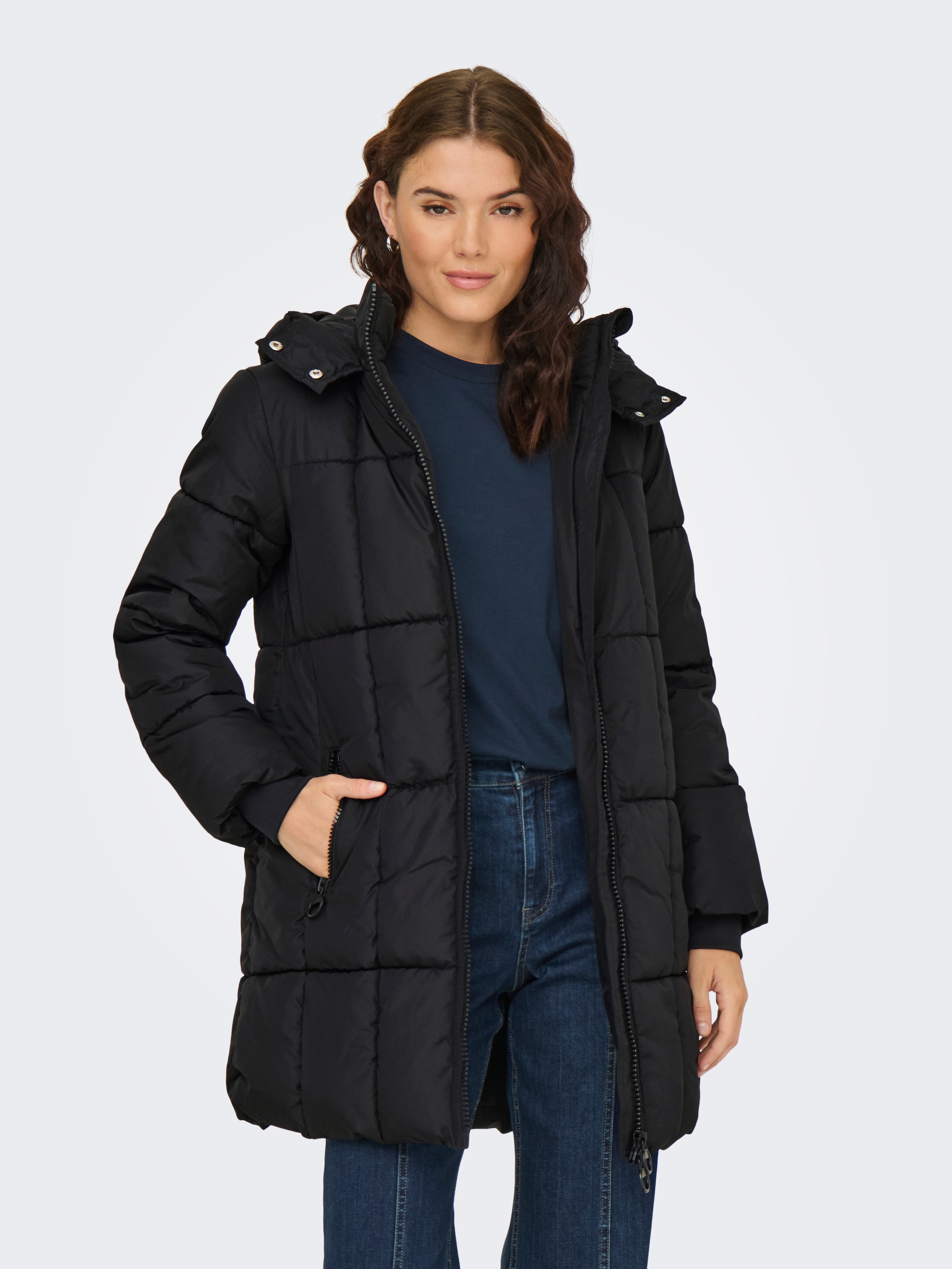 JDY Steppmantel »JDYDAISY LIFE LONG PADDED JKT. OTW NOOS«