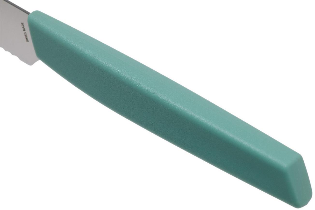 Victorinox Swiss Modern 6.9006.12W41 steakmes 12 cm, groen