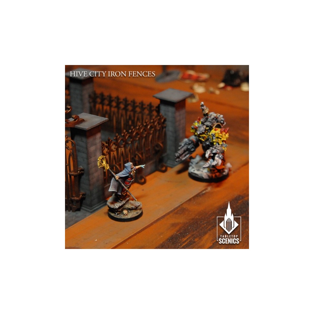 Hive City Iron Fence