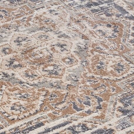 Vloerkleed Vintage Sand - Blauw