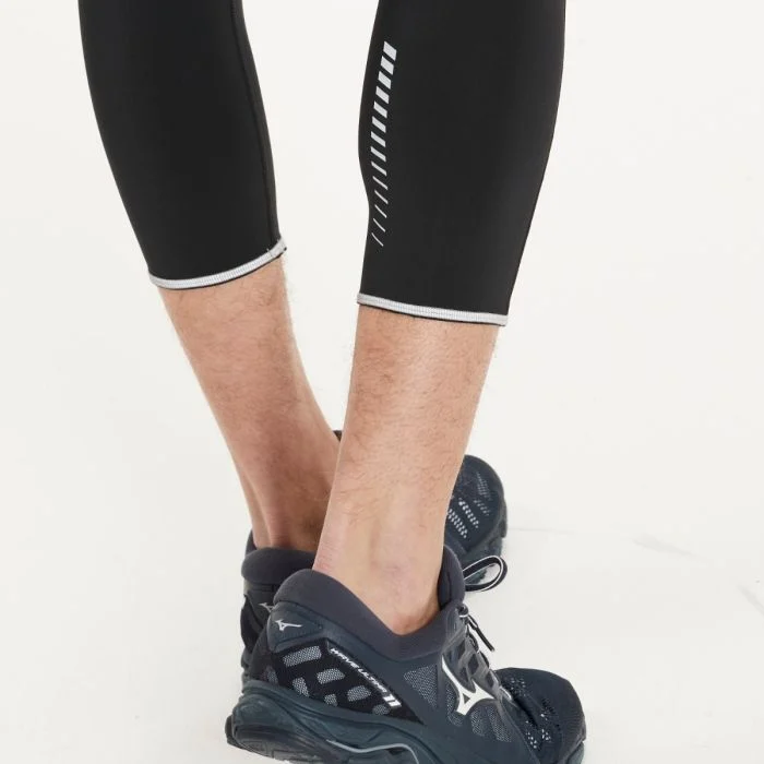 Endurance Herre Lange tights Energy 3/4 Tights Sort