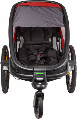 Hamax Outback ONE Sykkelvogn, Red/Black