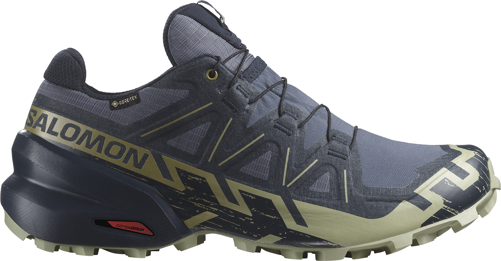 Speedcross 6 GTX Herre Grisaille/Carbon/Tea