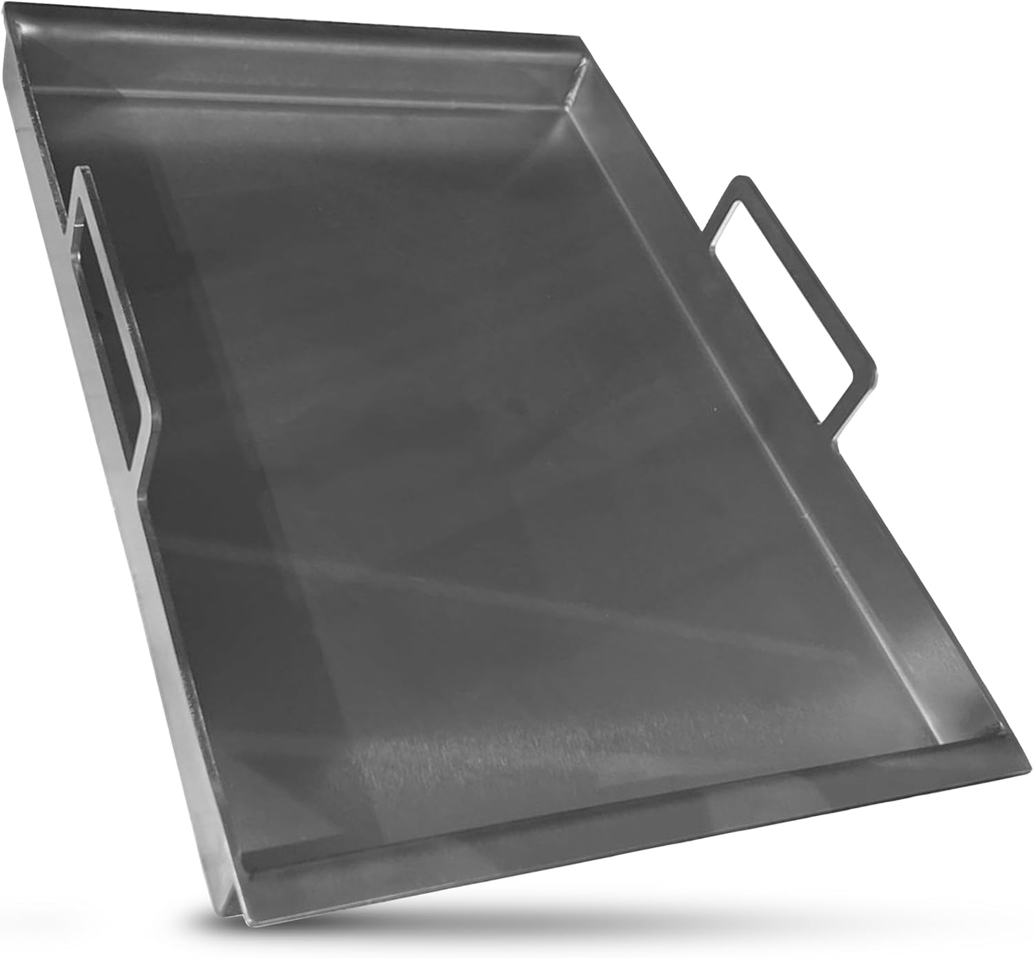 BABOSSA Grill Plancha aus V2A Edelstahl – Erstklassige Verarbeitung & perfekte Hitzeverteilung – kompatibel mit allen Broil King Baron & Crown Modellen – Teppanyaki Platte 100% Made in Germany