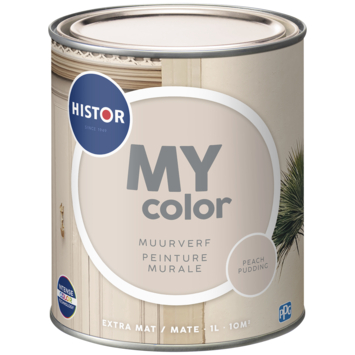 Histor My Color muurverf extra mat peach pudding 1 liter