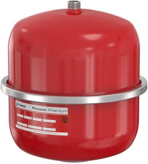 Flamco - Flexcon Premium - Expansievat - Rood - 12 Liter - 1 Bar