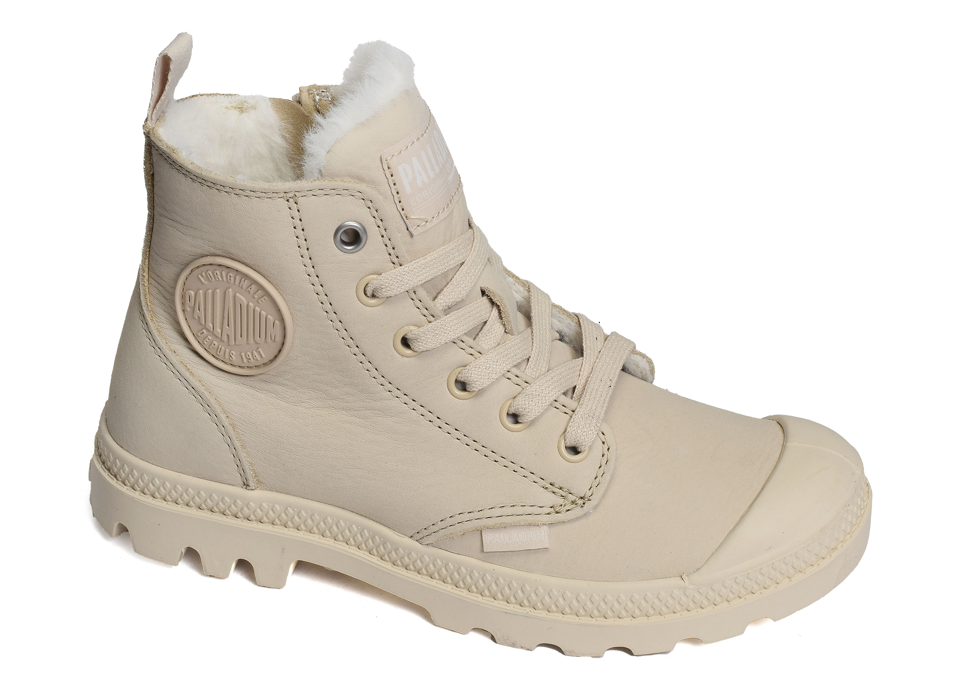 Pampa hi zip beige
