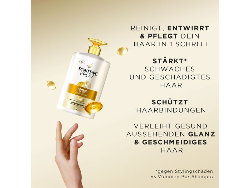 Pantene Pro-V Haarspülung Repair and Care 800 ml Conditioner glättet und hilft strapaziertem Haar