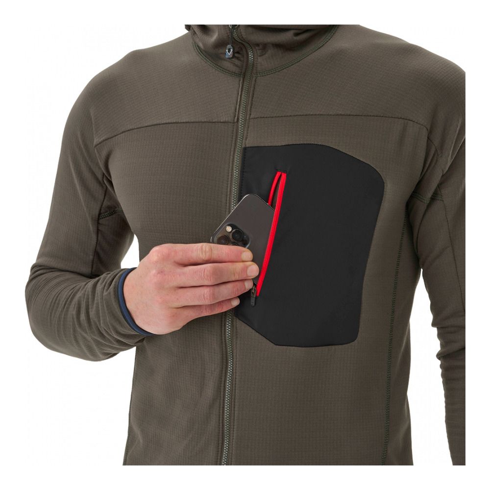 Millet TRILOGY LIGHTGRID - Polaire Homme deep jungle