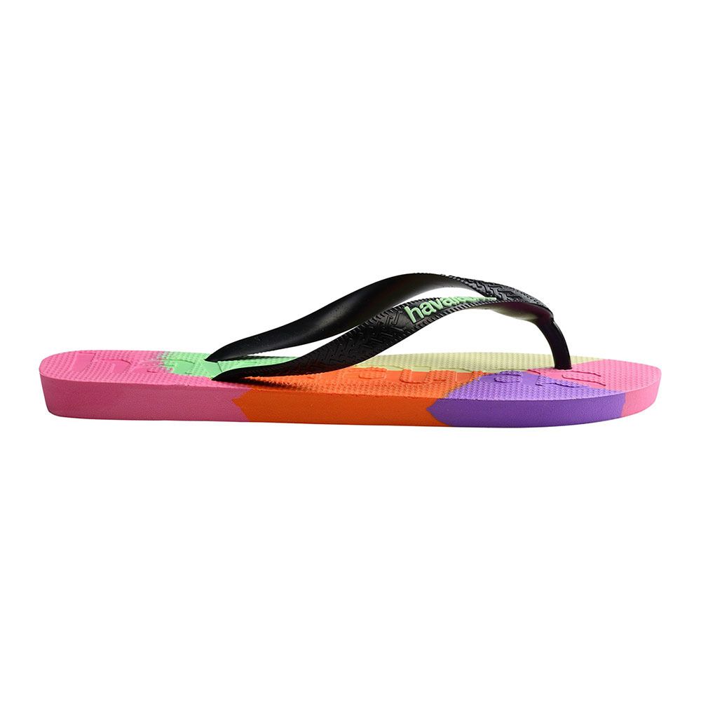 Havaianas TOP LOGOMANIA COLORS II - Tongs black
