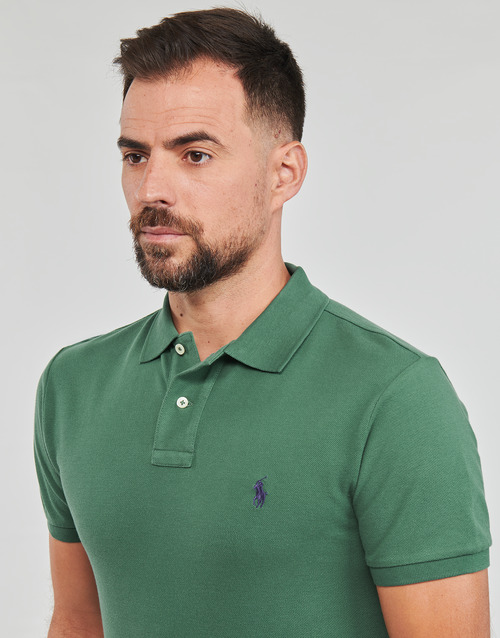 Polo Ralph Lauren - POLO AJUSTE SLIM FIT EN COTON BASIC MESH Verde