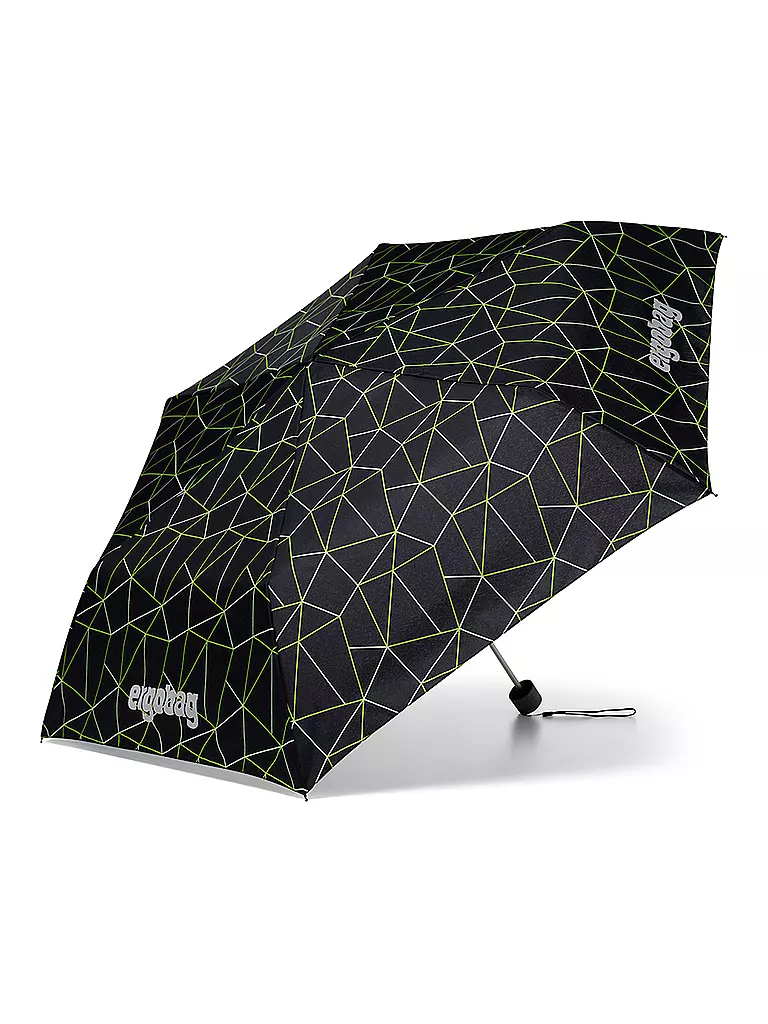 ERGOBAG Regenschirm CyBär Race schwarz