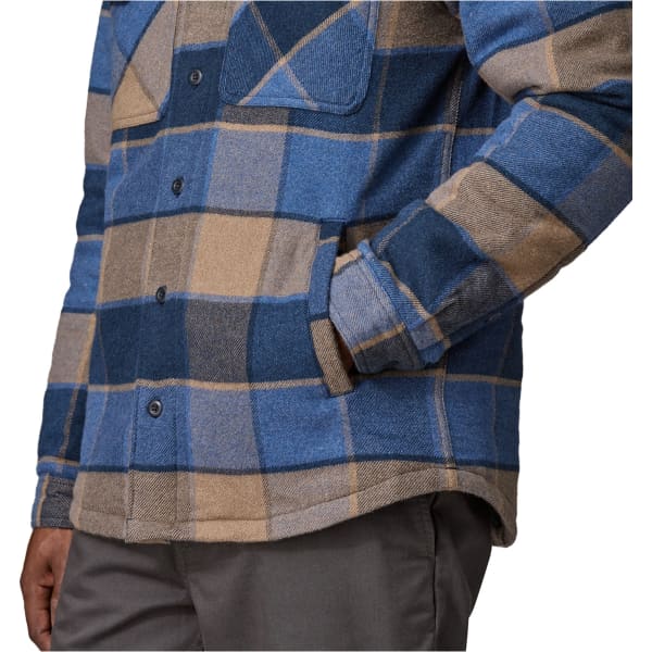 Chemise PATAGONIA M'S LW INSULATED FJORD FLANNEL SHIRT WILLIAM: SMOLDER BLUE