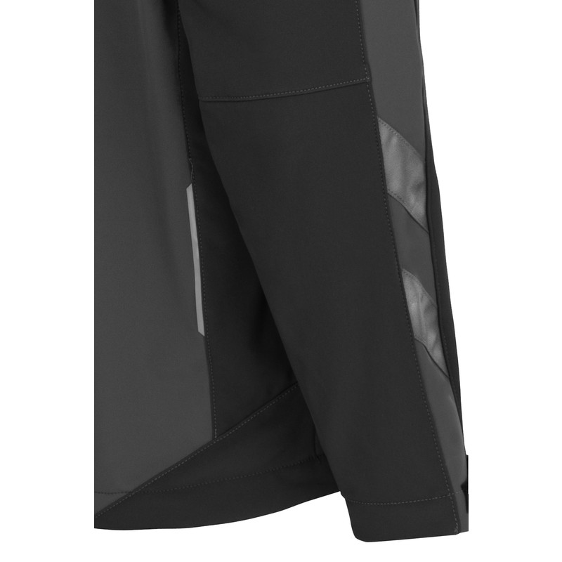 MASCOT® Dresden softshell jack S antraciet/zwart