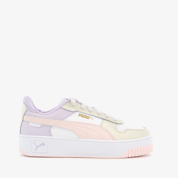 Puma Carina Street dames sneakers wit/paars