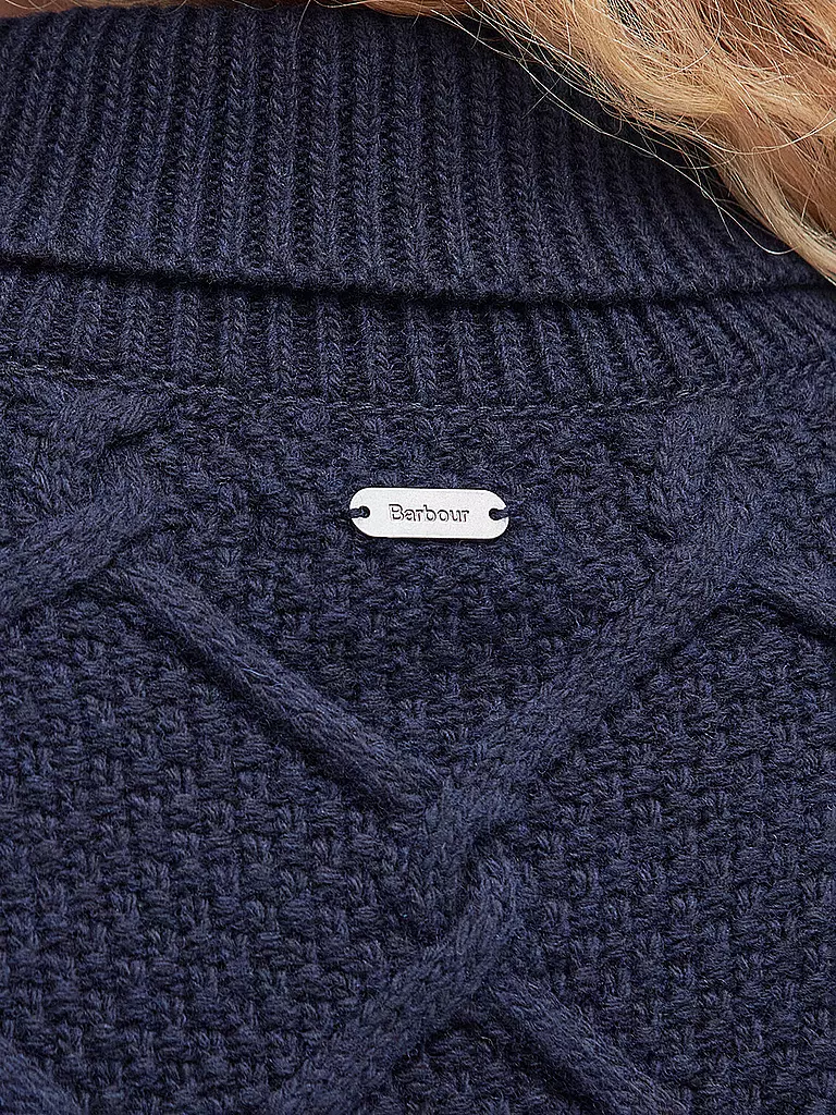 BARBOUR Rollkragenpullover BURNE  dunkelblau