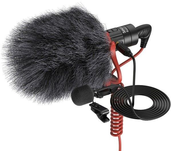 SmallRig - Forevala S20 - On-Camera Microfoon - Cardioid - TPE Shock Mount