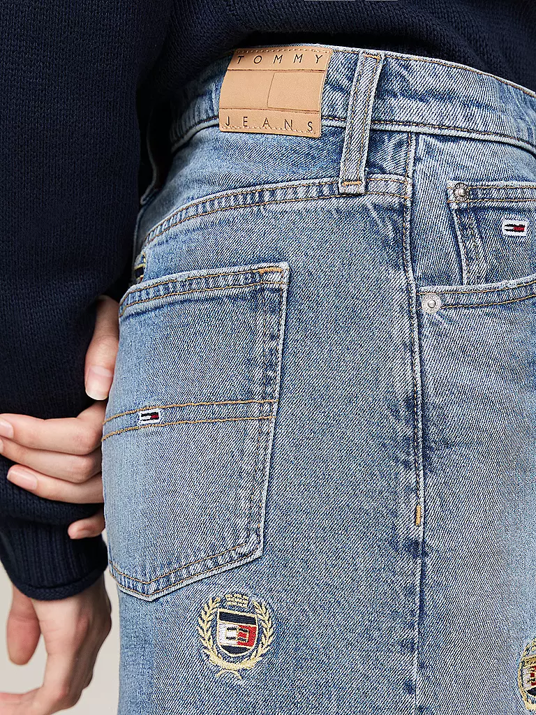 TOMMY JEANS Jeansrock IZZIE hellblau