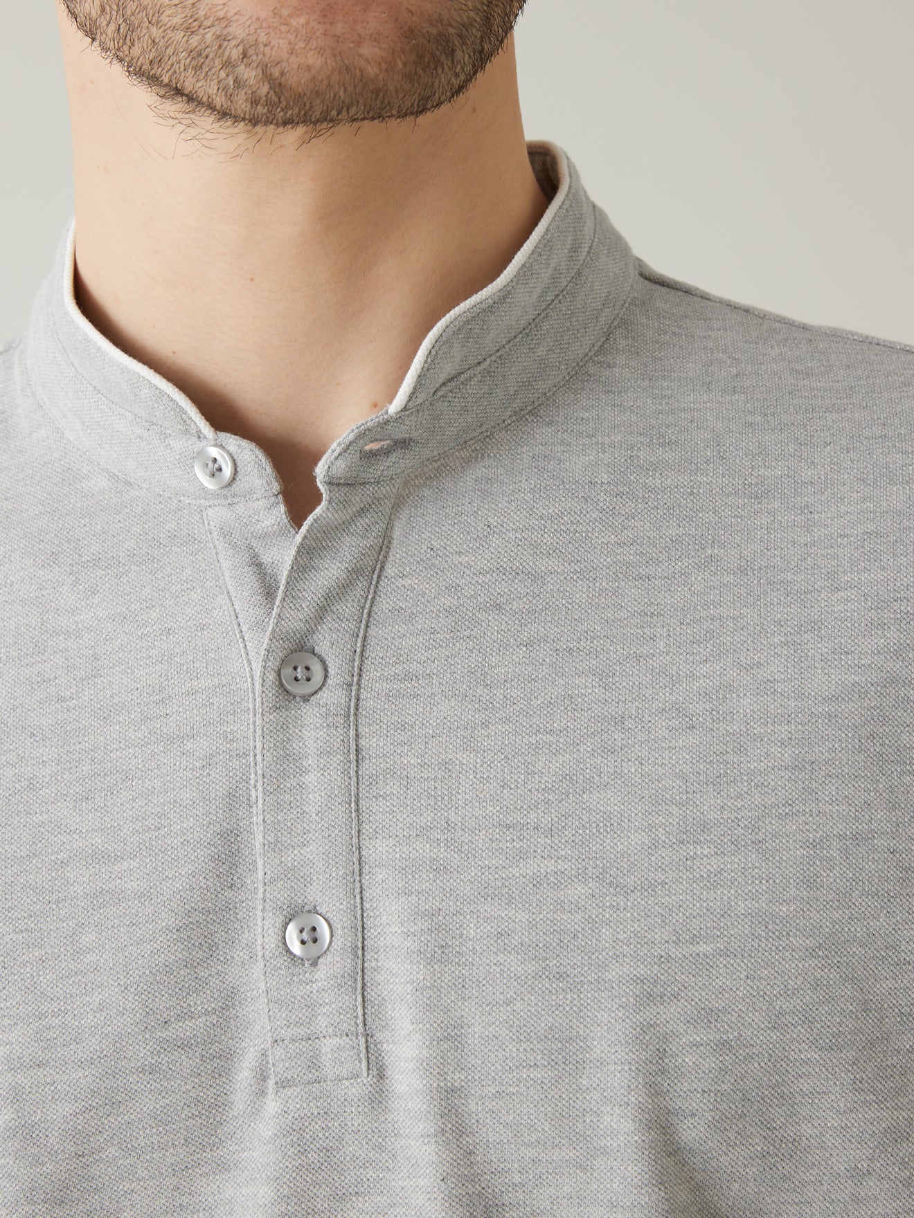 Polo col officier homme - coton bio