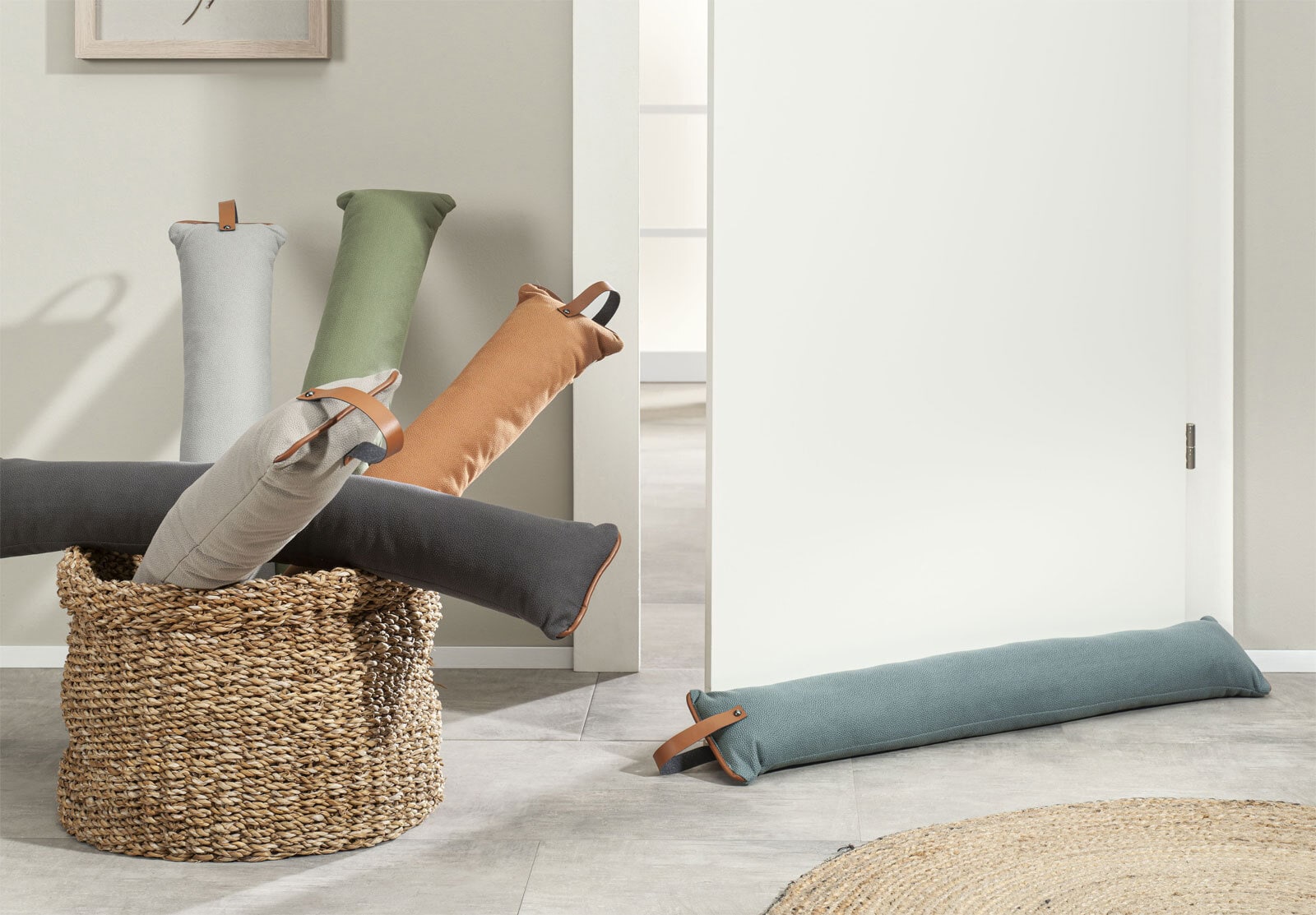 casaNOVA Zugluftstopper BREEZE 15 x 85 cm taupe