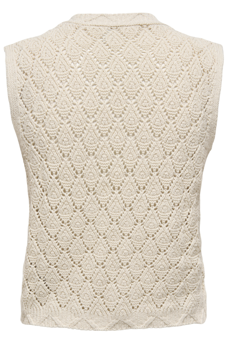 Only ecru dames gilet