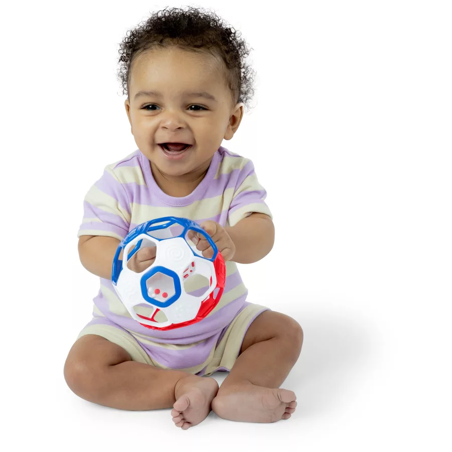 Oball™ Soccer Oball - Fußball (rotweißblau)