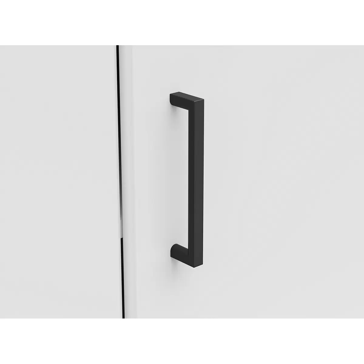 Eckkommode Cabinet weiss