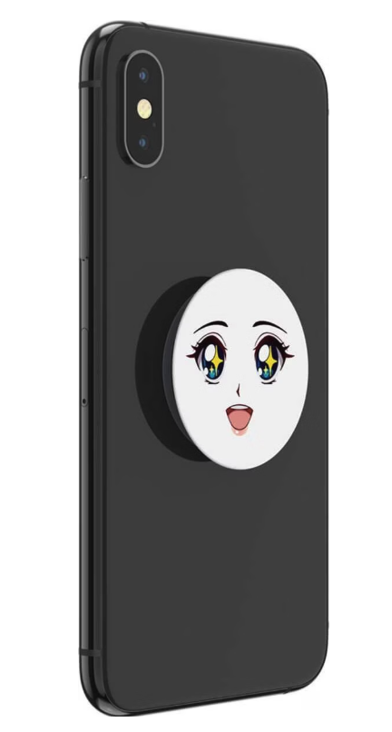 PopGrip Basic Finger Griff Halterung für Smartphones / Tablets (70112) - Sparkle Eyes