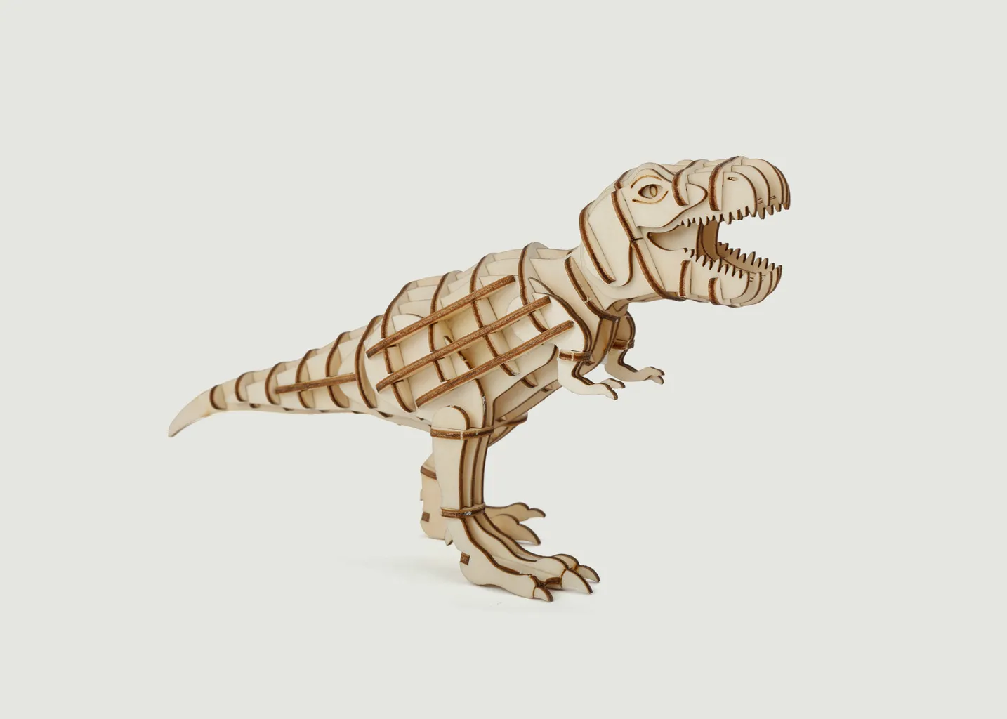 Puzzle 3D en Bois, 'T-Rex' Kikkerland