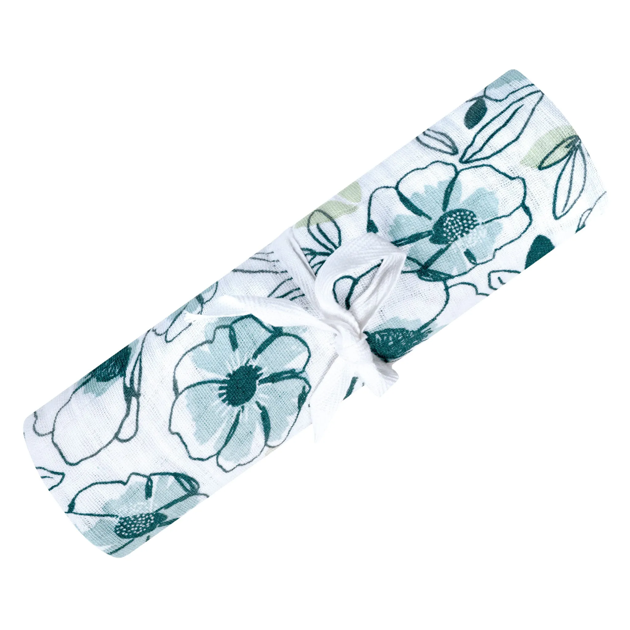 Perlimpinpin Couverture Mousseline - Petunias