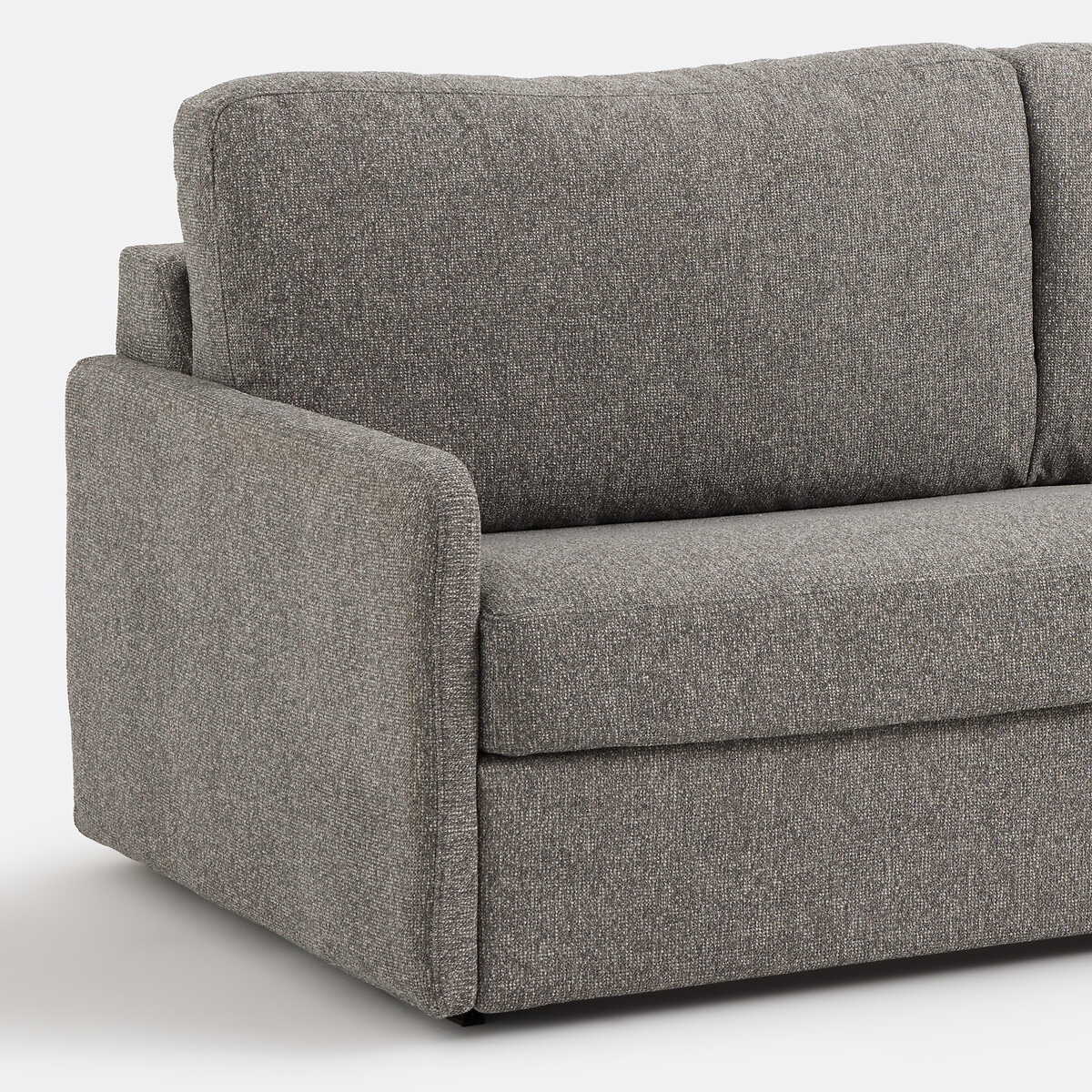 LA REDOUTE INTERIEURS<br>Sofá-cama em tecido texturizado salpicado, Bultex, Marta